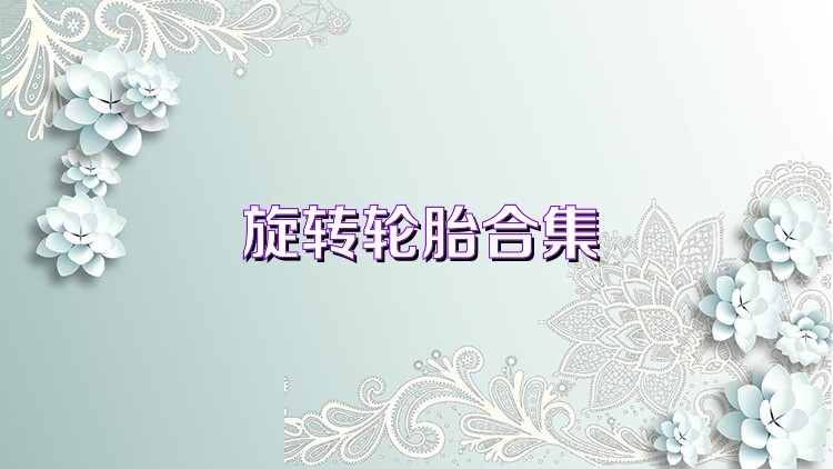 旋转轮胎合集
