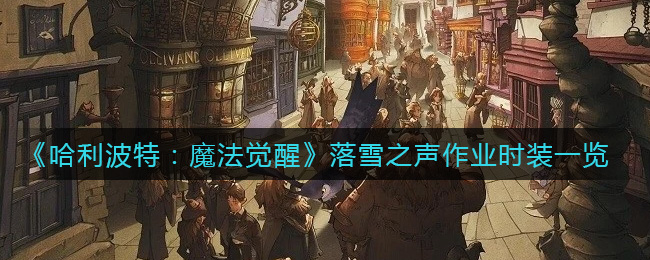 《哈利波特：魔法觉醒》落雪之声作业时装一览