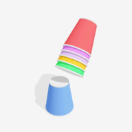 堆叠杯子（cup stacking）