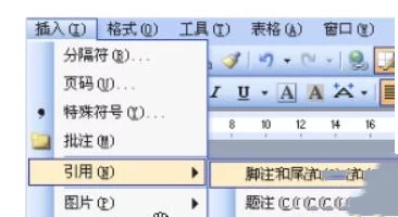 word2007怎么用？word2007论文引用文献如何标注？截图