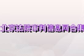 北京法院审判信息网合集