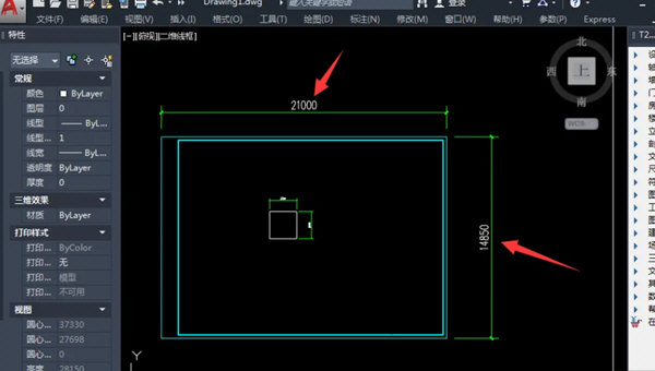 AutoCAD20201比50的比例怎么画长度