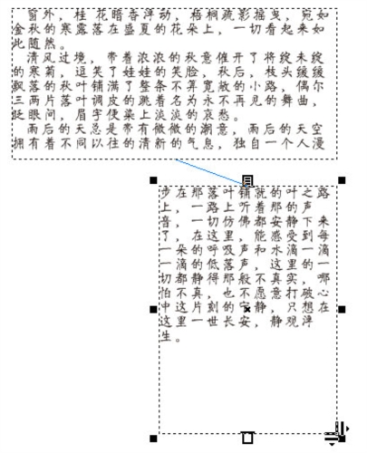 CorelDRAW文本溢出时怎么隐藏文本框