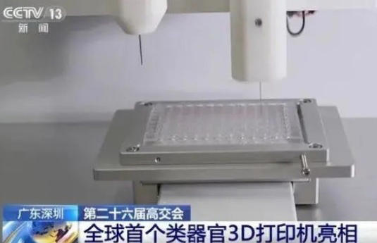 全球首个类器官3D打印机亮相高交会，3D打印机竟然能打印类器官！