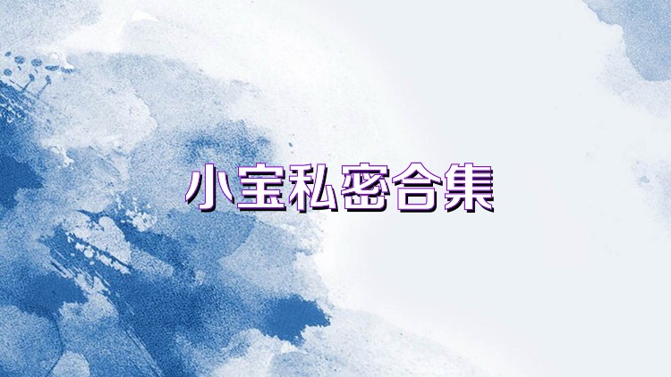 小宝私密合集