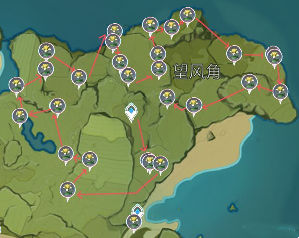 《原神》甜甜花位置一览