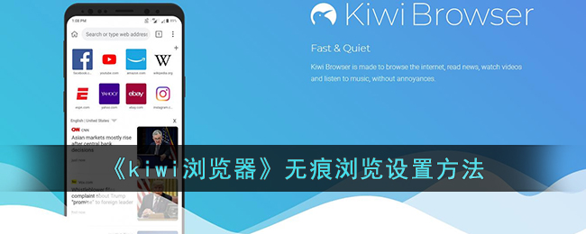 《kiwi浏览器》无痕浏览设置方法