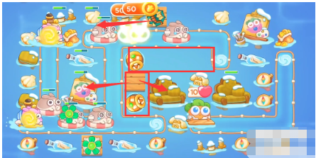 《保卫萝卜4》天下第一汤第一关通关攻略