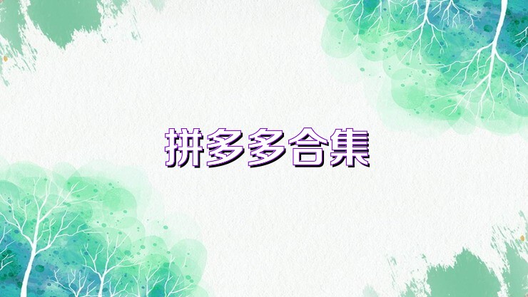 拼多多合集