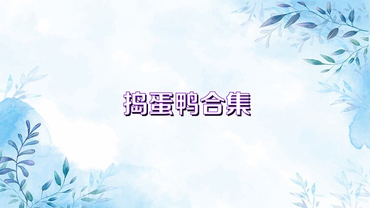 捣蛋鸭合集