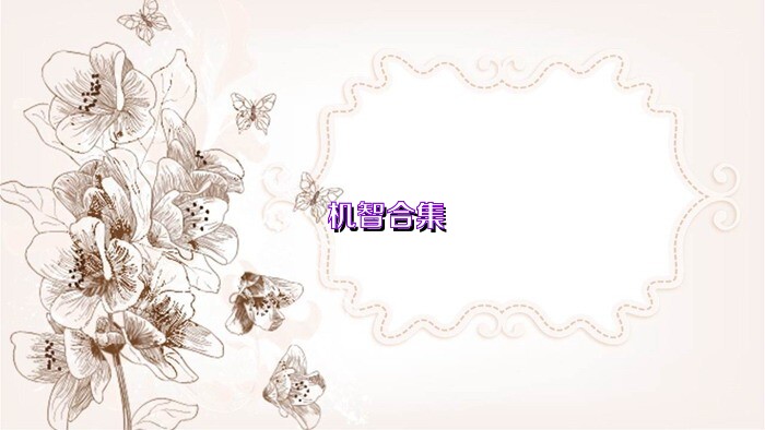 机智合集