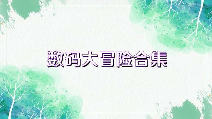 数码大冒险合集