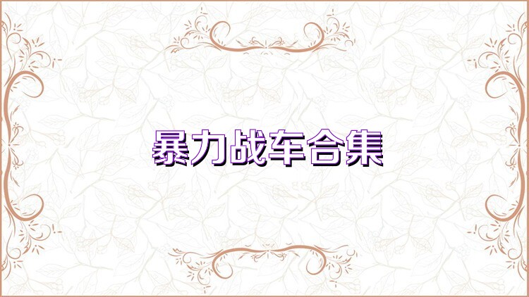 暴力战车合集